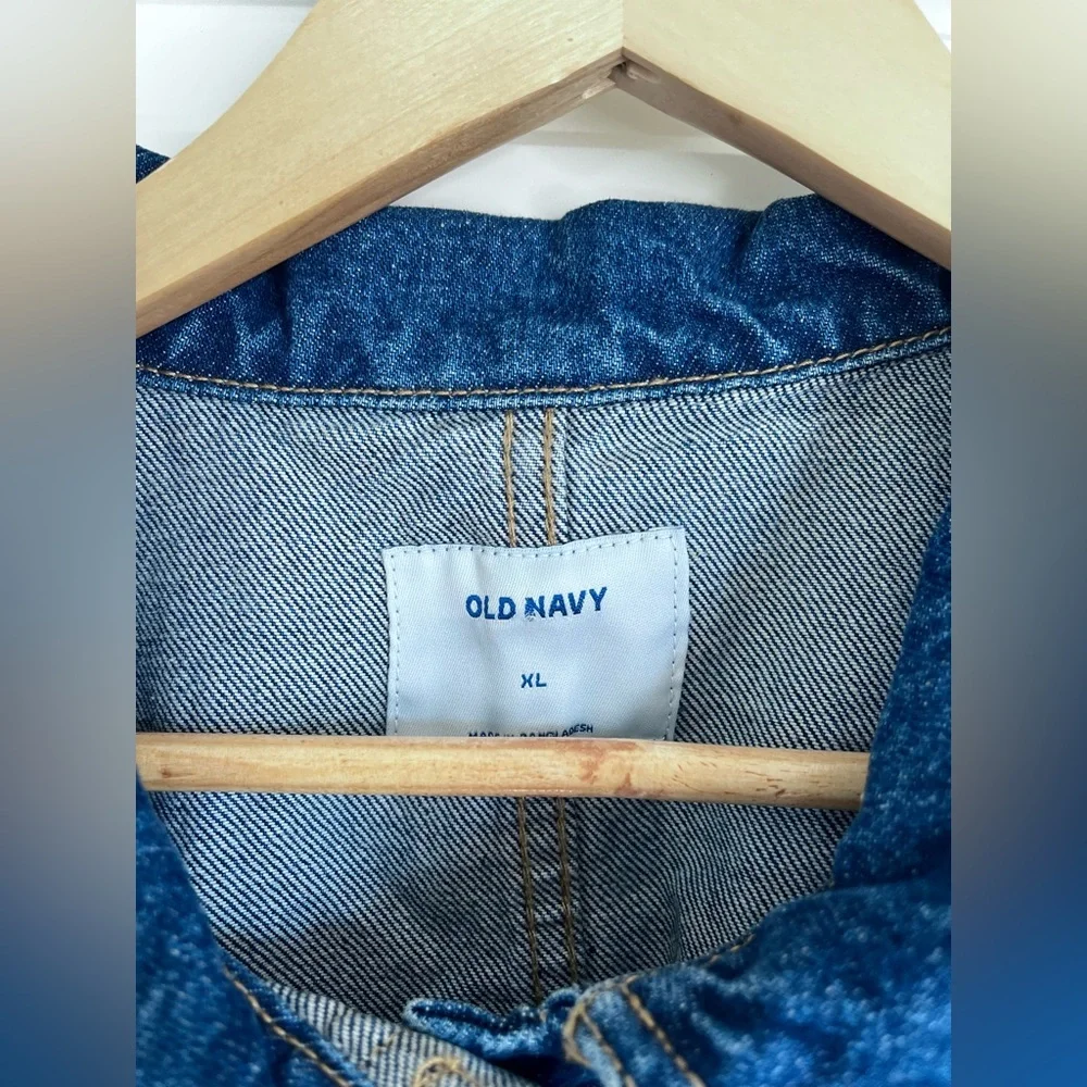 Denim Button Up Chore Jacket - Picture 5 of 5